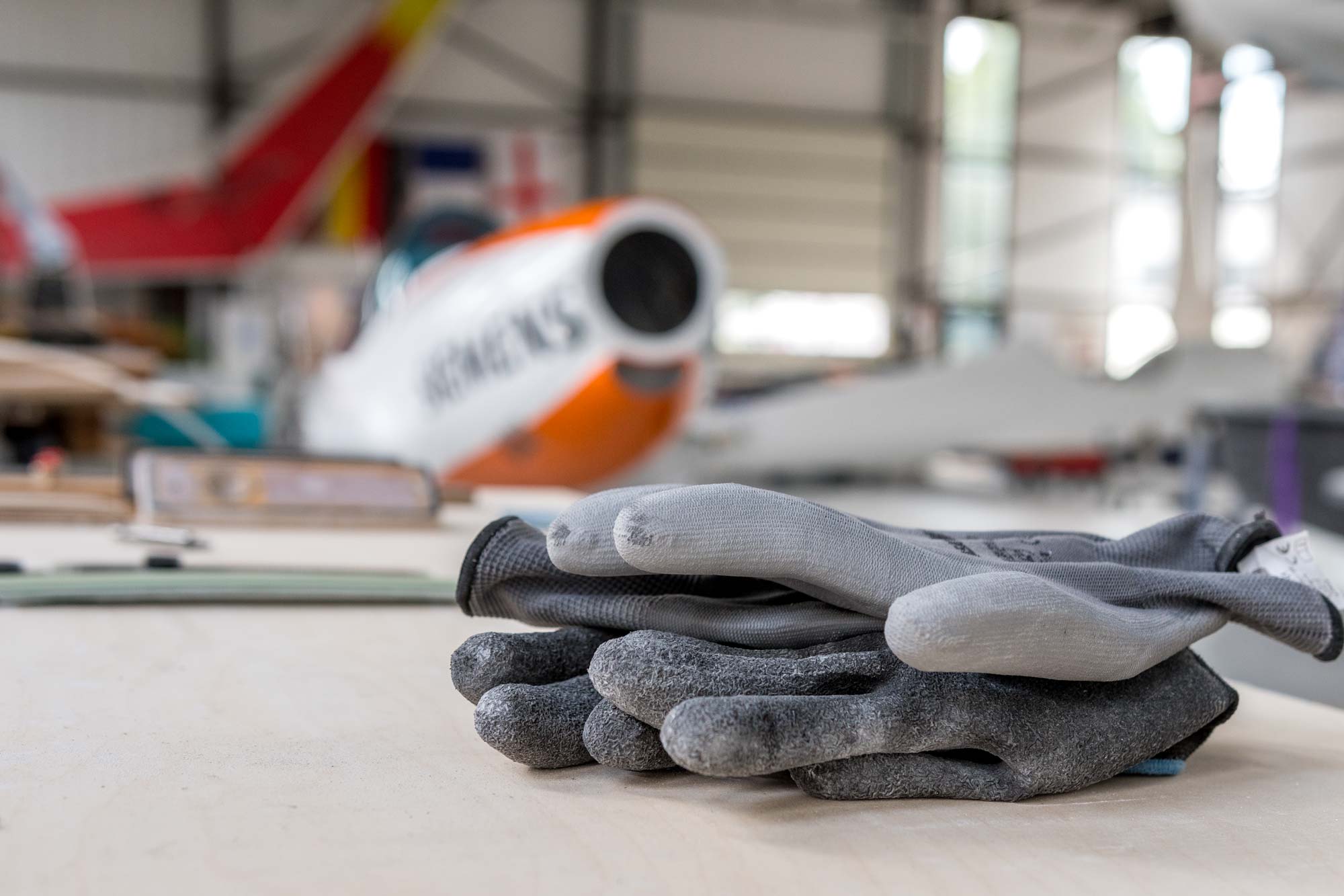 Silence Aircraft GmbH Innen, Detailaufnahme